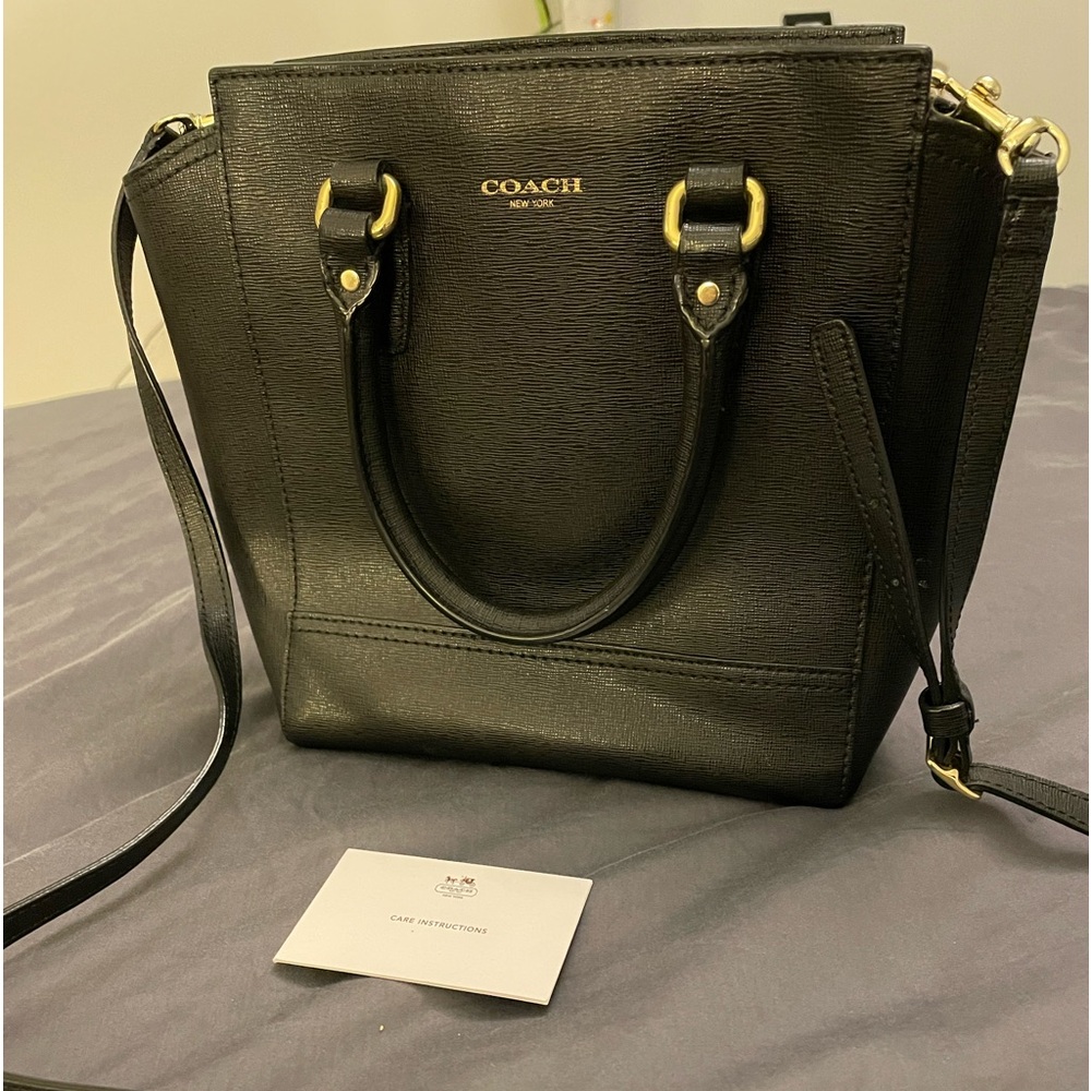 Coach Saffiano leather crossbody purse